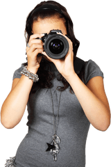 Png File For Designing Projects - People Looking Through Camera