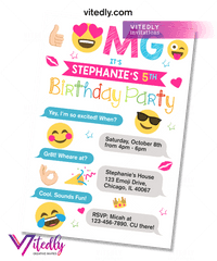 Emoji Invitation Invite - Happy Png