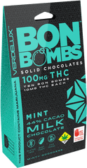 Mint Bon Bombs Verdelux - Carton Png