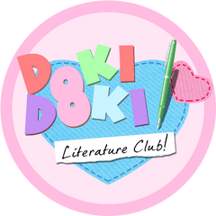 Doki Literature Club Logo Png 3 - Doki Doki Literature Club Png Logo