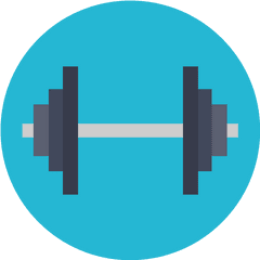 Fitness Gym Gymnasium Icon Png Health And Logo