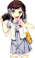 Cute Girl Anime Free Download PNG HD