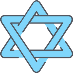 Star Of David Png Icon - Star Of David