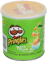 Zay Chin - Grocery Store For Myanmar Pringles Sour Cream Onion 40gm Png