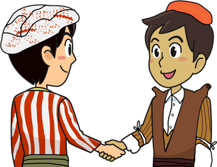 People Shaking Hands Clipart - Persons Shaking Hands Drawing Png