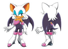 Sonic Bat Photos Anime Rouge X The - Free PNG