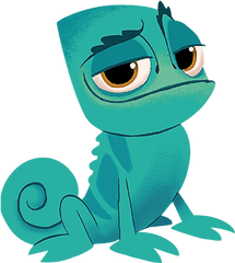 Tangled Sticker Puzzle Disney Lol - Transparent Pascal Tangled Png