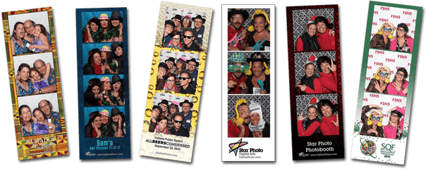 Photo Booth Fun - Star Photo Digital Arts Photo Scanning Photobooth Film Png