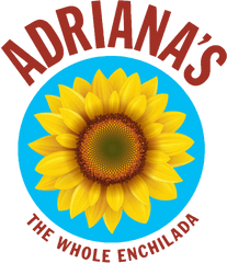 Menu Adrianas The Whole Enchilada Logo - Vector Sunflower Sony Prs 650 Png