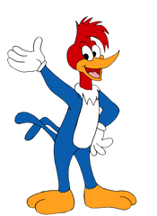 Download Hd Woody Woodpecker By - Woody The Woodpecker Drawing Png