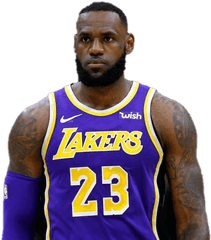 Lebron James Png High - Lebron James Lakers Vs Trail Blazzers