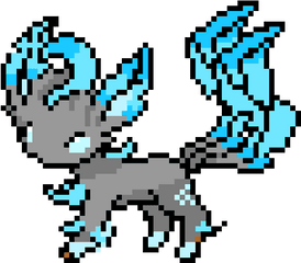 Phantom Leafeon Pixel Art Maker - Pixel Art Leafeon Png