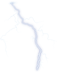 Thunder Png Transparent Background - Lightning On Transparency Background