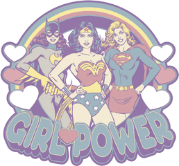 Dc Comics Retro Girl Power Toddler T - Shirt Sons Of Gotham Retro Wonder Woman T Shirt Girl Power Png