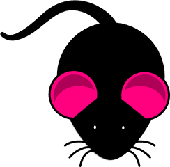 Ears Clipart Small Ear Transparent Free For - Clipart Black Mouse Png