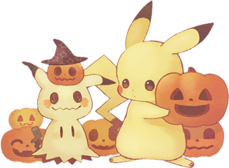 Download Pumpkin Pokemon Pikachu - Pokemon Fan Art Mimikyu Png