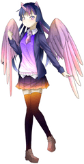 Download Shironeko - Senpai Clothes Eared Humanization Mlp Human Form Twilight Sparkle Png