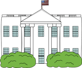 94 Vector Logo Wh White House Clipart Clipartlook - White House Clip Art Png