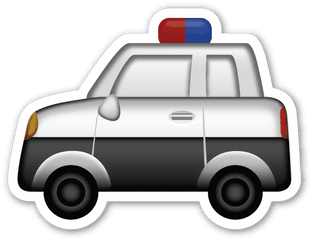 Police Cars Emoji Stickers - Carro Do Whatsapp Png