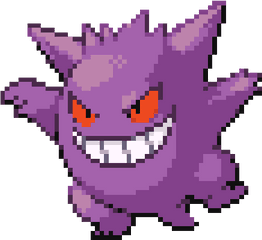 Gengar - Gengar Sprite Png