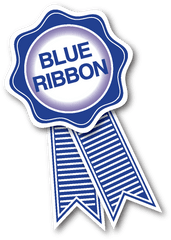 Blue - Ribbon Albrosco Blue Ribbon Ham Png