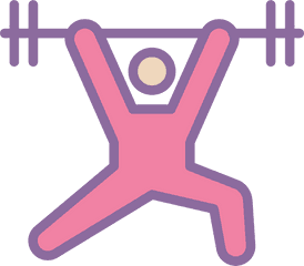 Olympic Weightlifting Clipart - Language Png