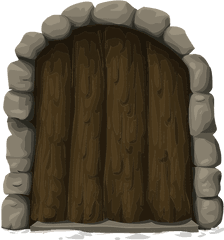 Entrance Doorway Wood - Game Wood Door Png