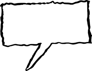 9 Hand Drawn Speech Bubble - Paper Speech Bubble Png