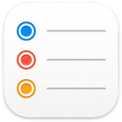 App Icon - Icons And Images Macos Human Interface Reminders Aesthetic White Icon Png