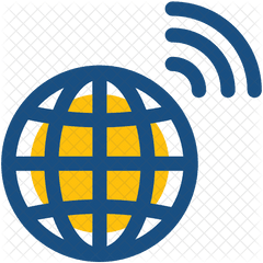 Free Wifi Internet Icon Of Colored - Wifi Internet Icon Png