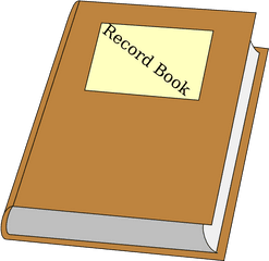 Download Book Of Records Clipart Png Image With No - Record Book Clipart