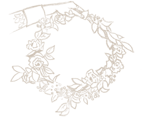Download Flower Crown Drawing Png - Doily
