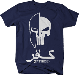 Punisher Skull Molon Labe Spartan Helmet Military Infidel - Molon Labe Punisher Skull Png