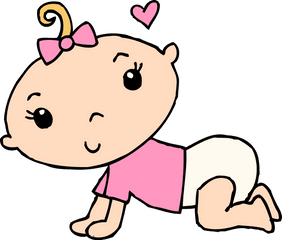 Svg Transparent Library Png Files - Baby Girl Clipart Black And White