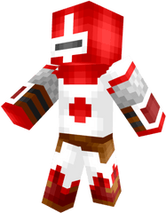 Red Knight Minecraft Skin - Lego Png