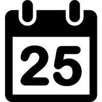 25 Number Picture Free Photo - Free PNG