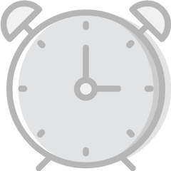 Clock Alarm Png Icon - Circle