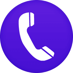 Download Telephone Free Png Transparent Image And Clipart - Phone Png Icon Circle