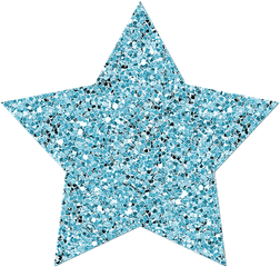 Blue Glitter Star Png Image - Blue Glitter Star Png