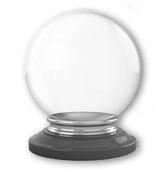 Clip Art Esfera Vidrio Transparente - Crystal Ball Png