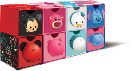 Disney Tsum Characters Into Drawers - 7 Eleven Singapore Tsum Tsum Png