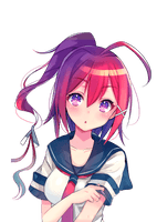 Beautiful Girl Anime PNG File HD