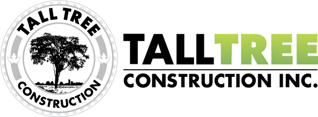 Tall Tree Construction Logo - Circle Full Size Png Circle