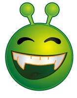 Alien Crazy PNG Free Photo