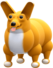 Corgi Clipart Wealthy - Big Png