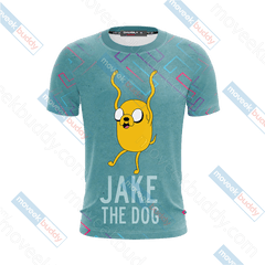 Adventure Time - Jake The Dog Unisex 3d Tshirt Short Sleeve Png