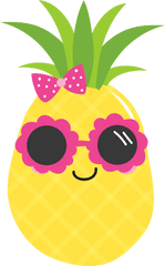 Pineapple Luau Food Clip Art - Cute Clip Art Pineapple Png