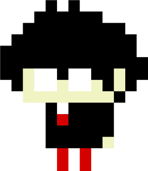 Pixilart - Persona 5 Protagonist By Neobbq Pixel Art Bird House Png