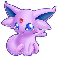 Hd Png Royalty Free Library Espeon - Baby Espeon Pokemon