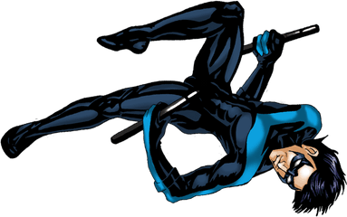 Nightwing Transparent Hq Png Image - Comic Nightwing Png